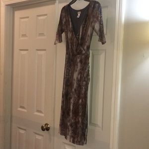 Cache snake skin dress